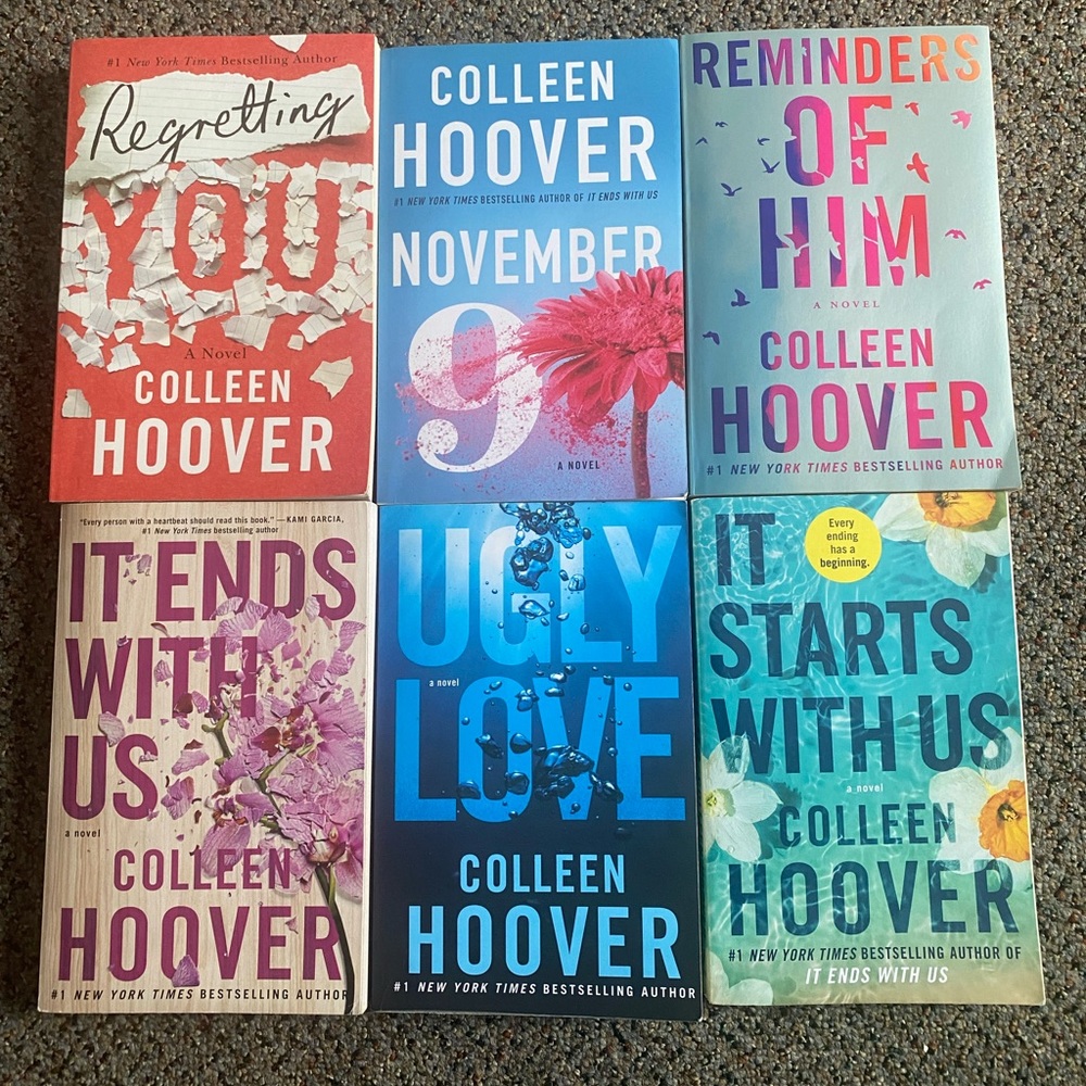 Lot of Colleen Hoover book